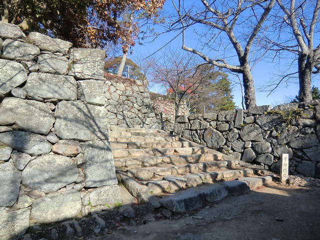 松阪城　中御門跡