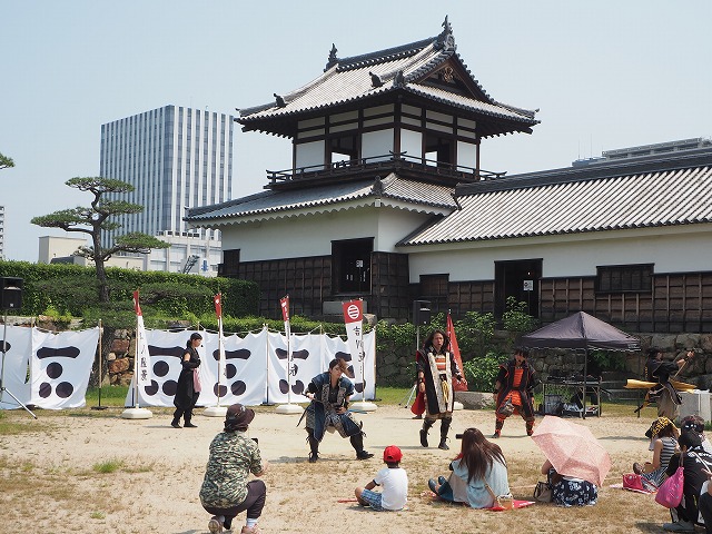 広島城　ひろしま武将隊