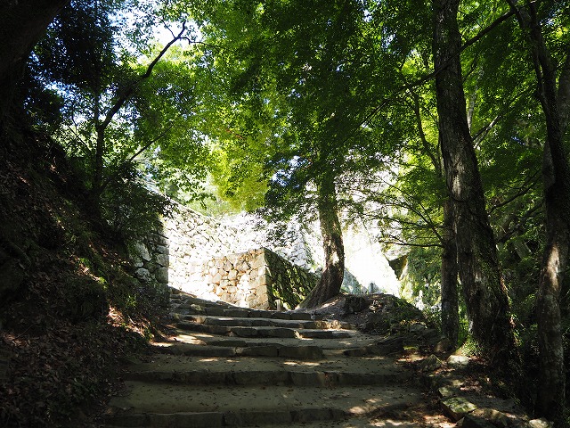 備中松山城　大手門跡